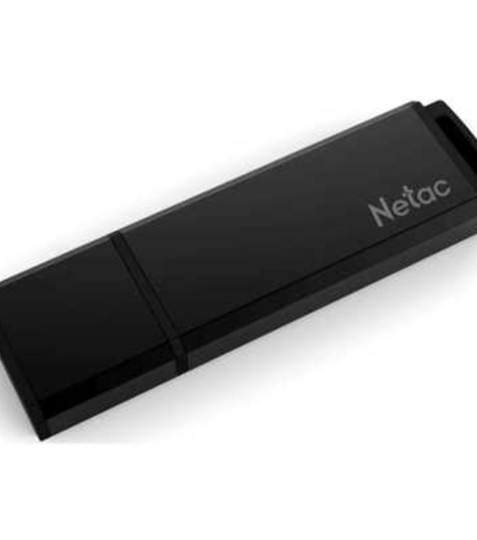 Флешка USB Netac U351 (NT03U351N-032G-32BK), 32Gb, USB 3.0, R/W 110/45, черный