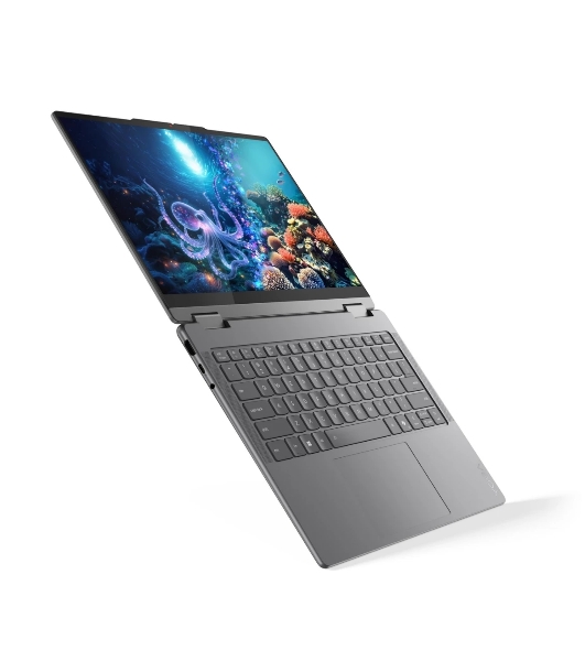 Ноутбук Lenovo Yoga 7 14ILL10 Core Ultra 7 256V 16Gb SSD512Gb Intel Arc 140V 14' OLED Touch WUXGA (1920x1200) без ОС grey WiFi BT Cam (83JQ007YRK)