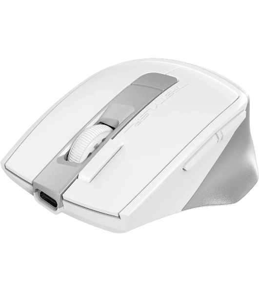 Мышь беспроводная A4Tech Fstyler FG45CS Air2 белый/серебристый, 2000 dpi, радиоканал, USB, кнопки - 7