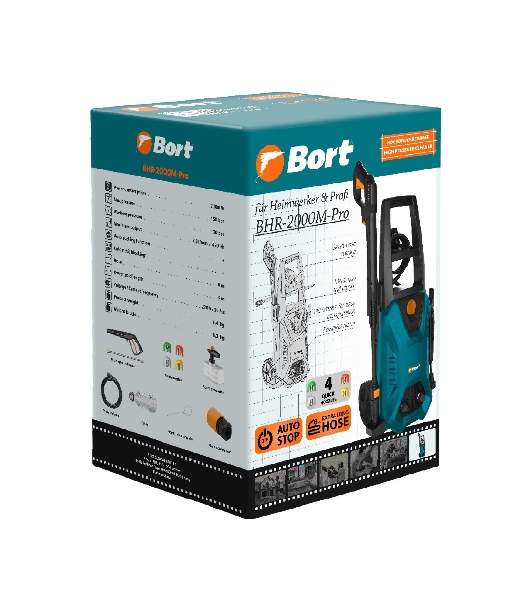Минимойка Bort BHR-2000M-Pro, 2000Вт, 93416411