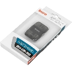 Кард-ридер Buro BU-CR-110 черный/MMC/MS/MS Duo/MS Micro M2/MS Pro/RS-MMC/SD/SDHC/TF/micro-SD/miсro-SDHC/USB 2.0/пластик, фото2