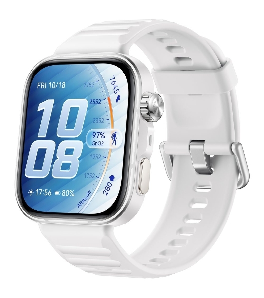 Смарт-часы Huawei Watch FIT 5 Pro, 1.92', AMOLED, Bluetooth, NFC, IP6X, белый