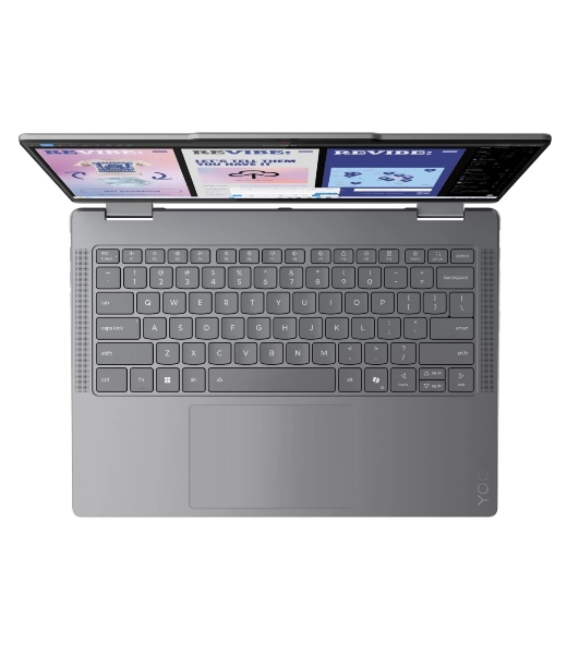 Ноутбук Lenovo Yoga 7 14ILL10 Core Ultra 7 256V 16Gb SSD512Gb Intel Arc 140V 14' OLED Touch WUXGA (1920x1200) без ОС grey WiFi BT Cam (83JQ007YRK)