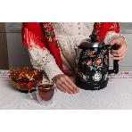 Чайник электрический GARLYN Flower Grace K-400 черный, фото3