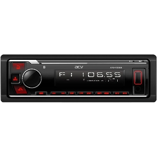 Автомагнитола ACV AVS-920BR, 1 DIN, Bluetooth, USB Type-A, AUX