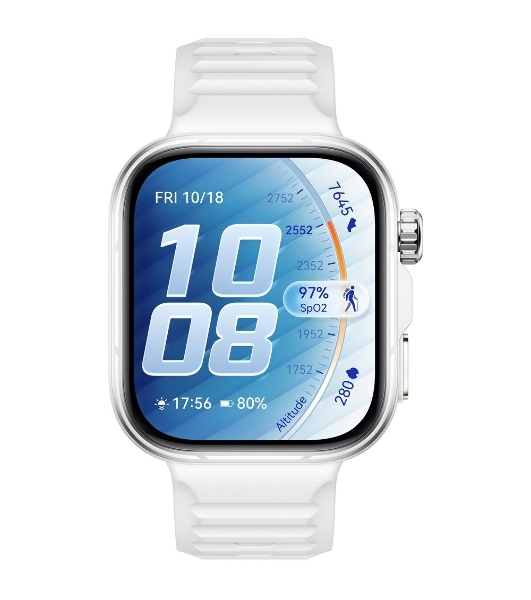 Смарт-часы Huawei Watch FIT 5 Pro, 1.92', AMOLED, Bluetooth, NFC, IP6X, белый