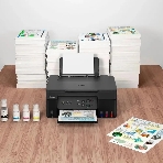 МФУ струйное Canon PIXMA G3430 (5989C009), A4, цветное, печ. 11 стр/мин. (ч/б) 6 стр/мин. (цвет), скан. до 3.16 стр/мин., 4800 x 1200 dpi (печать) 600x1200dpi (скан.), USB, Wi-Fi, Air Print, Mopria, фото3