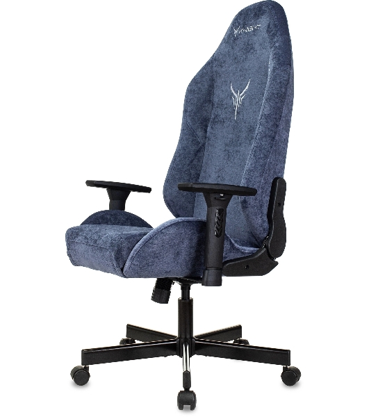 Кресло Knight N1 Fabric синий, ткань, 120 кг, механизм качания