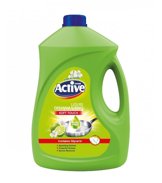 Гель для мытья посуды Active 'Лайм и цветы', 3500 мл Green (511301199)