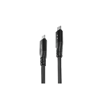 Кабель OLMIO SHIELD, Type-C - Type-C, 60W 3A, 1.2м, черный, фото3