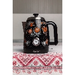Чайник электрический GARLYN Flower Grace K-400 черный, фото4
