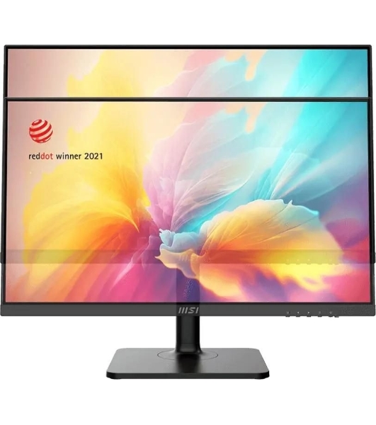 Монитор 23.8' MSI Modern MD2412P IPS 1920x1080, 100 Гц, 4 мс, 16:9, 300 кд/м2, 1xHDMI, 1xUSB-C, 1x3.5 мм, черный