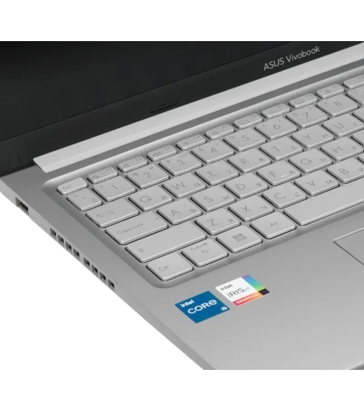 Ноутбук ASUS X1502VA-BQ490/15.6'/IPS/Intel Core i7 13620H/16Gb/512Gb SSD/Intel UHD Graphics/noOS/серебристый/1.7kg