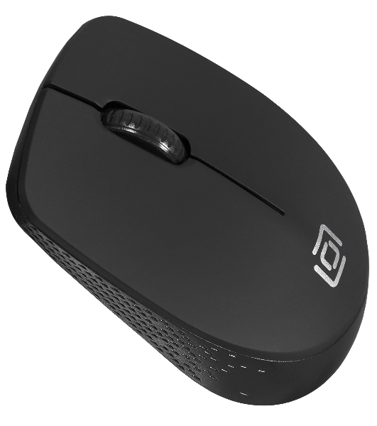 Мышь беспроводная Oklick 486MW черный, 1000 dpi, радиоканал, USB, кнопки - 3