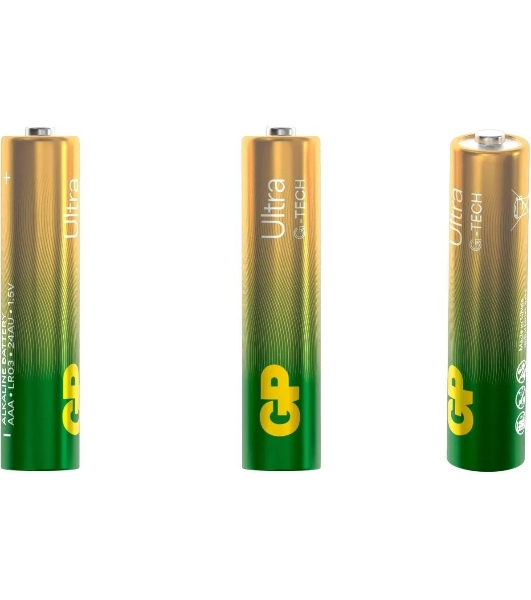 Батарея GP Ultra Alkaline 24AUA21-2CRSBC2 AAA (2шт)