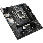 Материнская плата Biostar H610MHD D5, LGA1700, Intel H610, 2xDDR5, 4xSATA, 1xM.2, 1xPCIe 4.0 x16, 1xPCIe 3.0 x1, 1xDP, 1xHDMI, 1x1Gb LAN, 2xUSB-A 5Gbps, 4xUSB-A 2.0, 2x3.5 мм, 7.1, mATX, фото3
