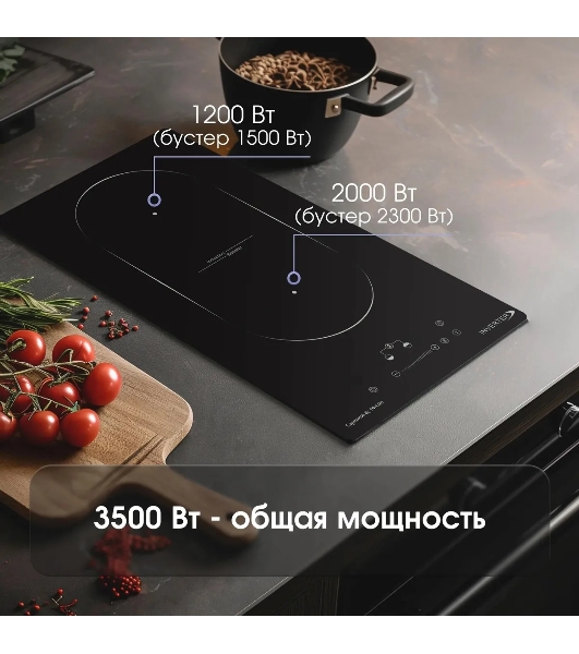 Индукционная варочная панель Zigmund & Shtain CI 29.3 B независимая, черный
