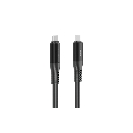Кабель OLMIO SHIELD, Type-C - Type-C, 60W 3A, 1.2м, черный, фото4