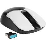 Мышь беспроводная A4Tech Fstyler FB12 белый/черный, 1200 dpi, радиоканал, Bluetooth, USB, кнопки - 3, фото10