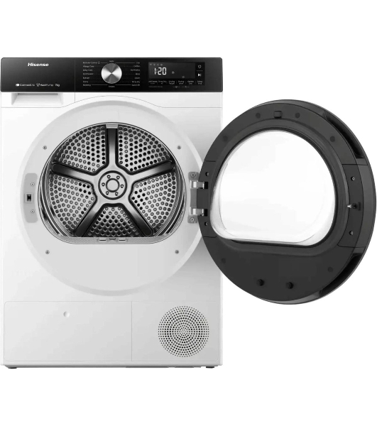Сушильная машина Hisense DH3S702UWDE класс: A++ загр.фронтальная макс.:7кг белый