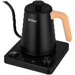 Чайник электрический Kitfort КТ-6726 1л. 1200Вт черный/дерево корпус: нерж.сталь/пластик, фото 1