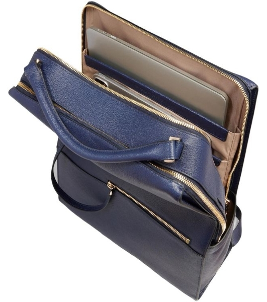 Рюкзак женский Piquadro Patricia CA6839W140BM/BLU темно-синий кожа