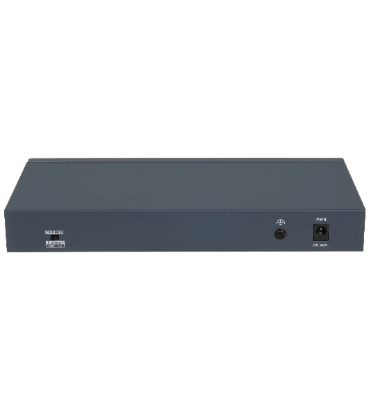 Коммутатор HiWatch DS-S1008P, 8×100 Мбит/с PoE + 2×1 Гбит/с, неуправляемый
