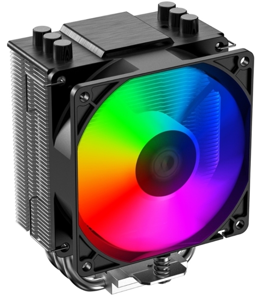 Кулер для процессора ID-COOLING SE-903-XT FRGb черный 92мм алюминий/медь 2200rpm 26db 4-pin 130W 123мм