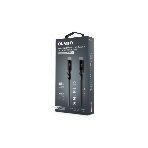 Кабель OLMIO SHIELD, Type-C - Type-C, 60W 3A, 1.2м, черный, фото5