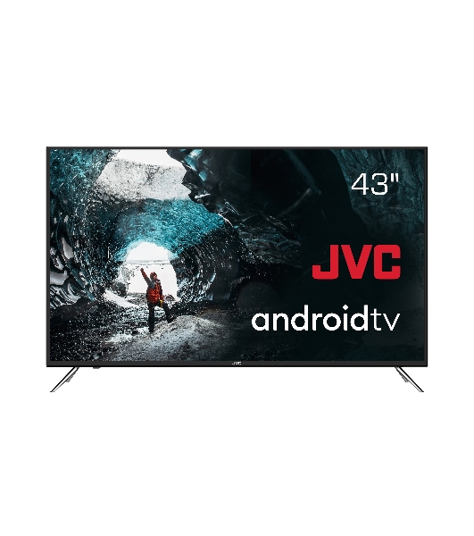 Телевизор JVC 43' LT-43M792 черный DLED UHD 60Hz Smart TV