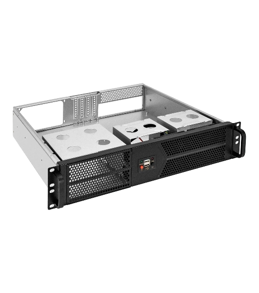 Серверный корпус ExeGate Pro 2U400-04 (RM 19', высота 2U, глубина 400, БП 1000PPH-SE, 2хUSB)