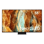 Телевизор Samsung 55' QE55QN70FAUXRU Series 7 черный QLED 4K UHD 120Hz Smart TV, фото 1