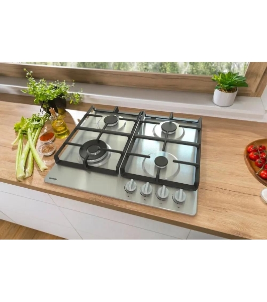 Газовая варочная панель Gorenje GW641XHF нержавеющая сталь