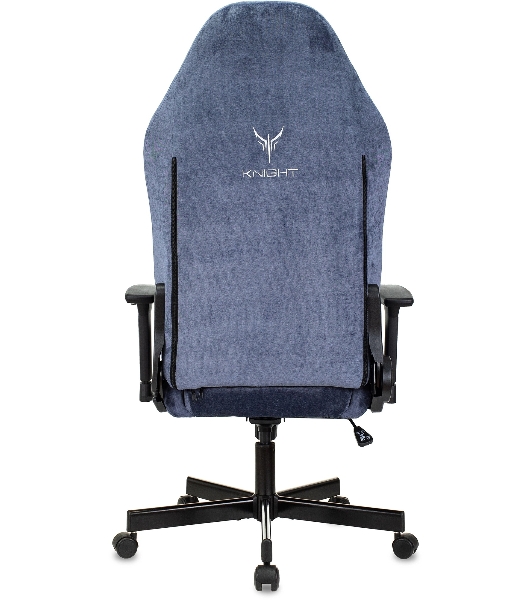 Кресло Knight N1 Fabric синий, ткань, 120 кг, механизм качания