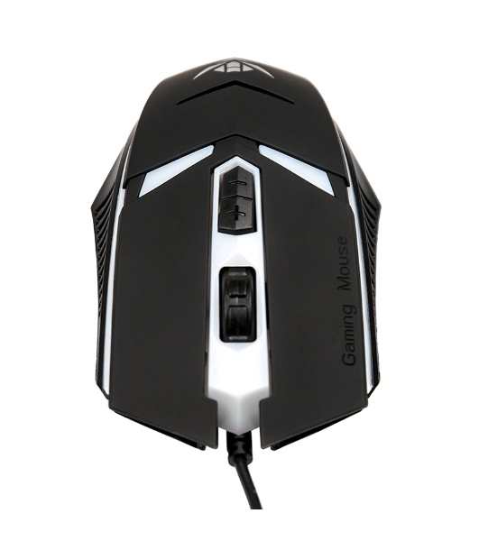 Мышь проводная Nakatomi MOG-02U черный, 1600 dpi, USB, кнопки - 5