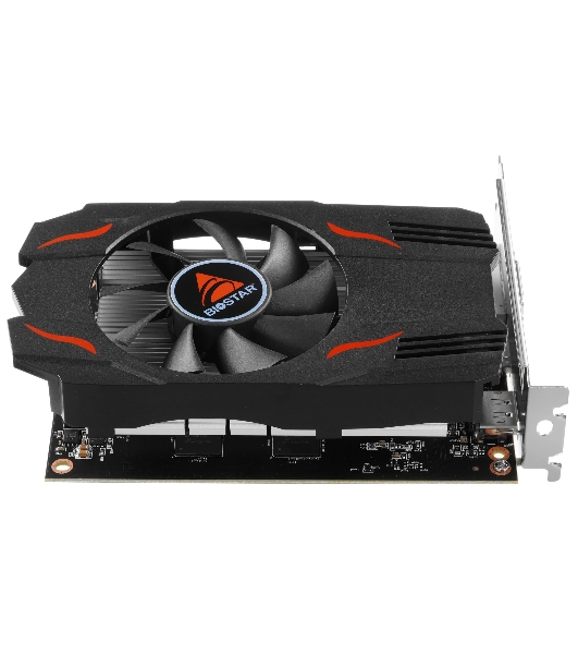 Видеокарта Biostar AMD Radeon RX 550 4Gb RX550-4GB PCI-E 128bit GDDR5 1100/6000 DVIx1 HDMIx1 DPx1 HDCP Ret