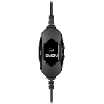 Гарнитура Sven AP-U1100MV чёрный, проводная, USB, подсветка, фото2