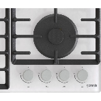 Газовая варочная панель Gorenje GT642AXW, 4 конфорки, закаленное стекло, белый, фото2