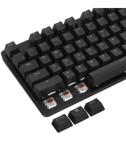 Клавиатура Logitech G412 TKL SE проводная, USB Type-A, чёрный