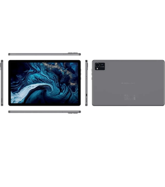 Планшет Digma Pro HIT 16 10.4', 6Гб, 128Гб, 3G, 4G, Android 13, серый