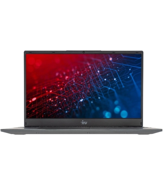 Ноутбук IRU Tactio 15PHC Ryzen 5 7430U 16Gb SSD 512Gb AMD Radeon Graphics 15.6' IPS FHD (1920x1080) FreeDOS black WiFi BT Cam 4000mAh (2150146)
