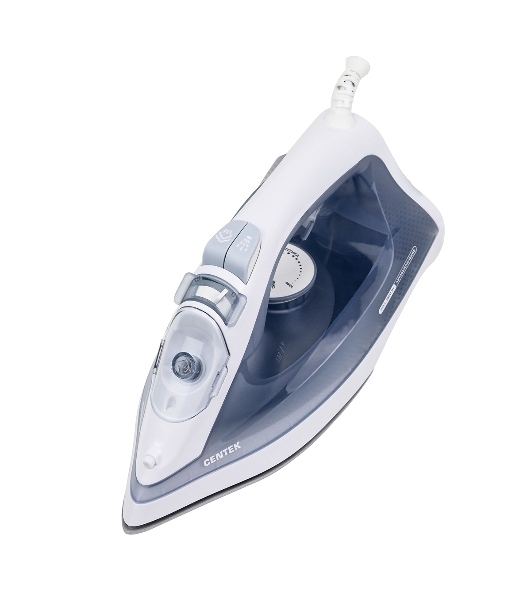 Утюг Centek CT-2308 белый, 2800 Вт, 50 г/мин, 190 г/мин, 300 мл