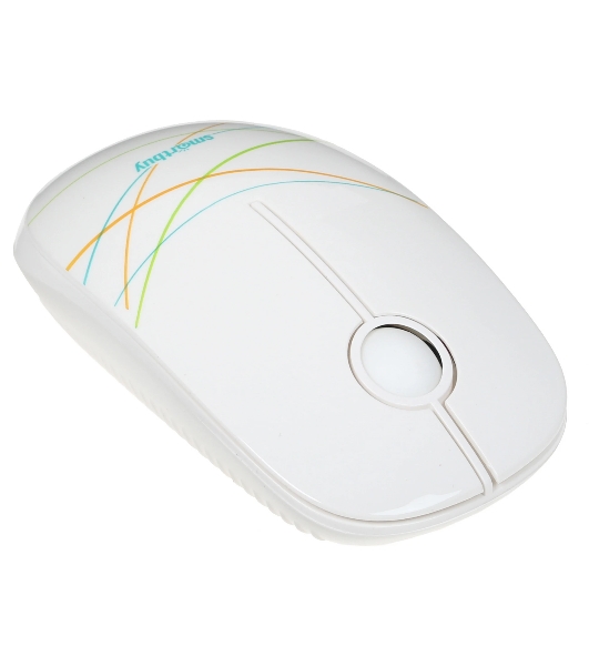 Комплект клавиатура+мышь Smartbuy 218346AG беспроводной, USB, 1500 DPI, белый
