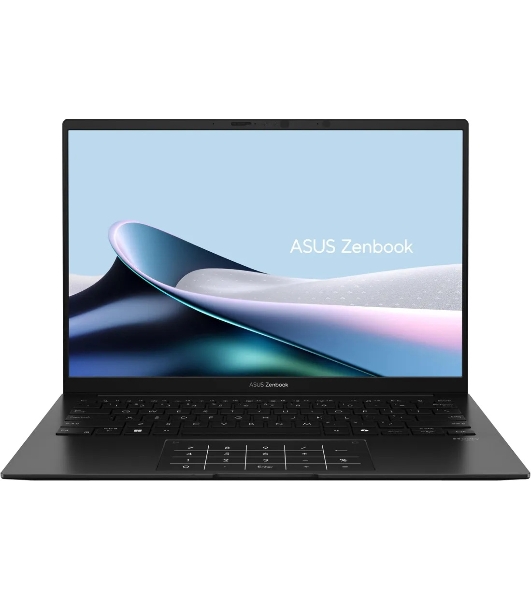 Ноутбук Asus Zenbook 14 UM3406GA-QD009 Ryzen AI 7 445 32Gb SSD1Tb AMD Radeon Graphics 14' OLED WUXGA (1920x1200) без ОС black WiFi BT Cam Bag (90NB17R1-M00650)