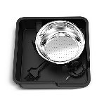 Кофеварка рожковая BQ CM5002 серебристый/черный, исп. кофе - зерновой/молотый, 2,8 л, 2400 Вт, 19 бар, фото4