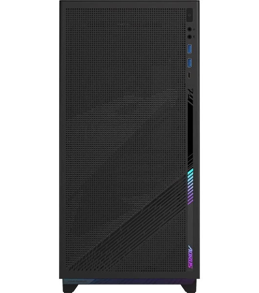 Компьютерный корпус Gigabyte Gb-AC400G черный без БП ATX 2xUSB 3.0 1xUSB3.1 audio bott PSU