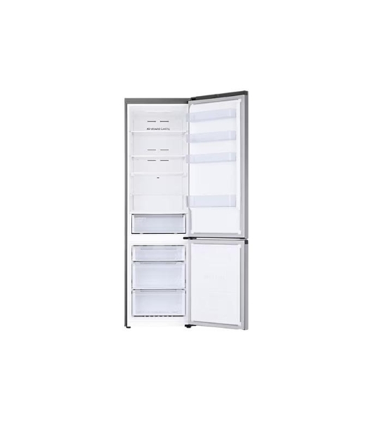 Холодильник Samsung RB38C671DSA/EF серебристый двухкамерный 276/100л морозилка снизу, No Frost