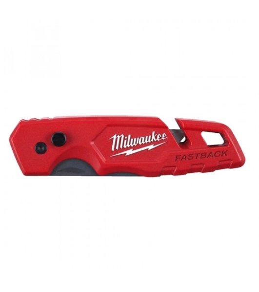 Нож строительный Milwaukee Fastback с отсеком для хранения лезвий (1 шт дисплей 6 шт)
