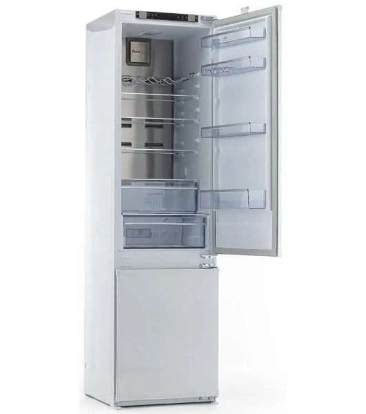 Встраиваемый холодильник Beko Diffusion BCNA306E2S двухкамерный белый
