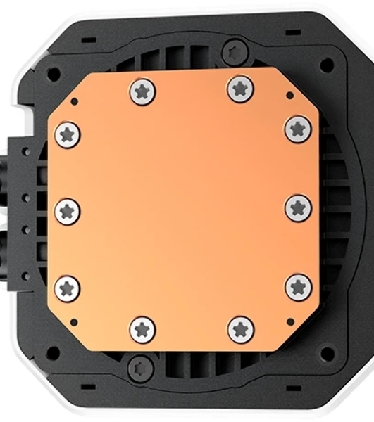 Система жидкостного охлаждения Deepcool LM360 WH ARGb Soc-AM5/AM4/1200/1700/1851 белый 4-pin 19-36dB Al LCD 250W 1729gr Ret (R-LM360-WHDMMC-1)
